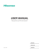 Hisense 75U1600 User manual