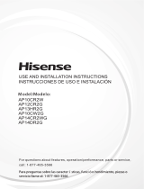Hisense AP10CW2G-0 User guide