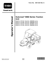 Toro Outcross 9060 Series Traction Unit User manual