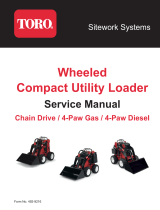 Toro 323 Compact Utility Loader User manual