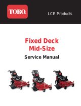 Toro Commercial Walk-Behind Traction Unit, 17HP Pistol-Grip Hydro Drive User manual