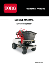Toro Stand-On Spreader/Sprayer User manual