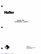 Hafler 300 User manual