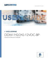 Westermo WOLVERINE DDW-242-12VDC-BP User manual