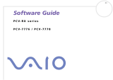 Sony PCV-RX502 Software Manual
