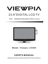 Viewpia lv 2455 Owner's manual