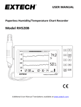 Extech Instruments RH520B User manual