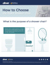 Drive Medical Shower Chair User guide