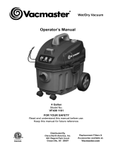 Vacmaster VWM510 User manual