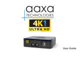AAXA 4K1 Mini Projector User manual