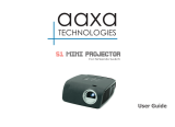 AAXA S1 User manual