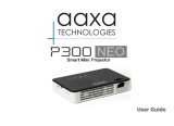 AAXA Technologies AAXA P300 Neo Smart User manual