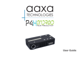 AAXA P4-X Android LED Projector User manual