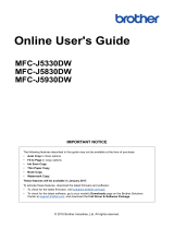 Brother MFC-J5330DW User manual
