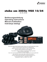 stabo stabo xm 3008e VOX 12/24 Operating instructions