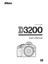 Nikon D3200 User manual