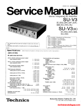 Technics SU-V3 User manual