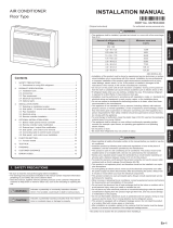 Fujitsu RGG09KVCA Installation guide