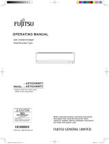 Fujitsu ASTG34KMTC Operating instructions