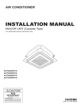 Fujitsu AUTG30KRLA Installation guide