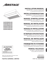 Fujitsu AUXV024GLEH Installation guide