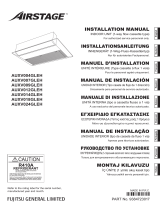 Fujitsu AUXV014GLEH Installation guide