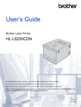 Brother HL-L8250CDN User manual