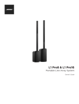 Bose L1 Pro16 User manual