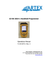 ARTEX TPS 8715 – Test and Programmer Set User manual