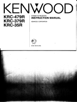 Kenwood KRC-479R User manual