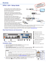 Extron electronics DTP2 T 204 User manual