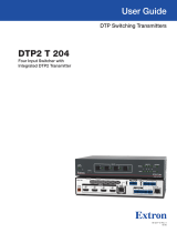 Extron electronics DTP2 T 204 User manual