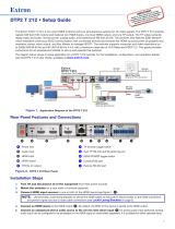 Extron electronics DTP2 T 212 User manual