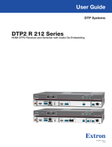 Extron electronics DTP2 R 212 User manual