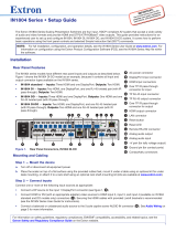 Extron electronics IN1804 Series User manual