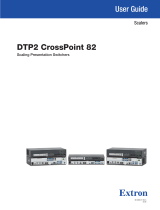 Extron electronics DTP2 CrossPoint 82 IPCP SA User manual