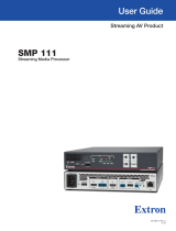 Extron SMP 111 User manual
