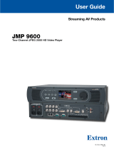 Extron JMP 9600 User manual