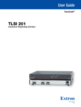 Extron electronics TLSI 201 User manual