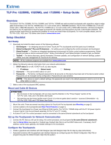 Extron TLP Pro 1525MG User manual