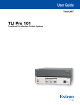 Extron electronics TLI Pro 101 User manual