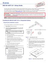 Extron electronics BCK SF 26CT LP User manual