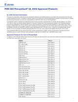 Extron PlenumVault Digital User manual