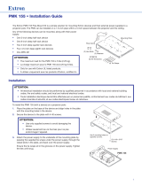 Extron electronics PMK 155 User manual