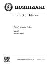 Hoshizaki IM-50BAA-Q User manual