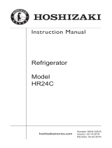 Hoshizaki HR24C User manual