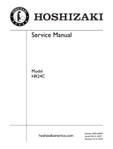 Hoshizaki HR24C-G User manual