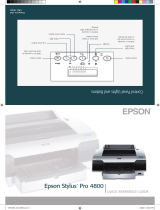 Epson Stylus Pro 4800 Quick Reference Manual