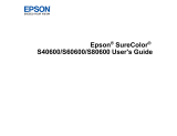 Epson SureColor S80600 User guide