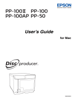 Epson Discproducer PP-50BD Blu-ray User guide